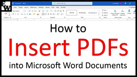 How to insert a pdf into word. Things To Know About How to insert a pdf into word. 